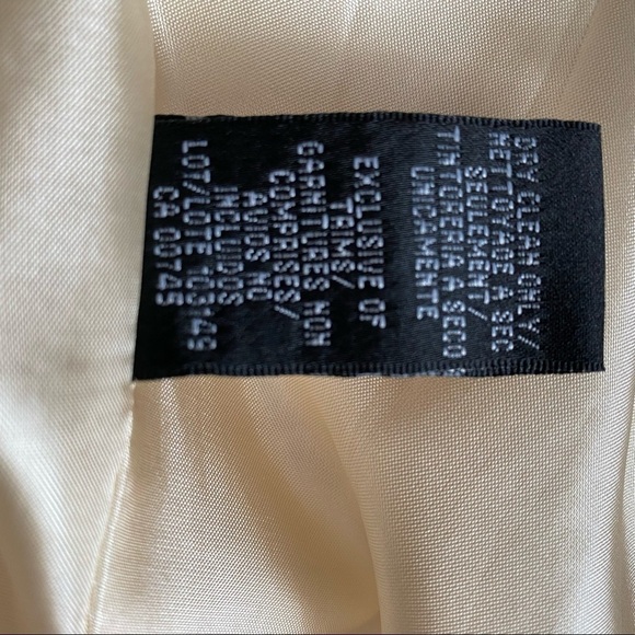 JS Boutique Cream Strapless Form Fitting Prom Formal Event Bridal Evening Gown - Picture 12 of 16